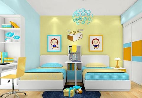 设计师合肥天猫装修公司双胞胎儿童房应该怎么装修?