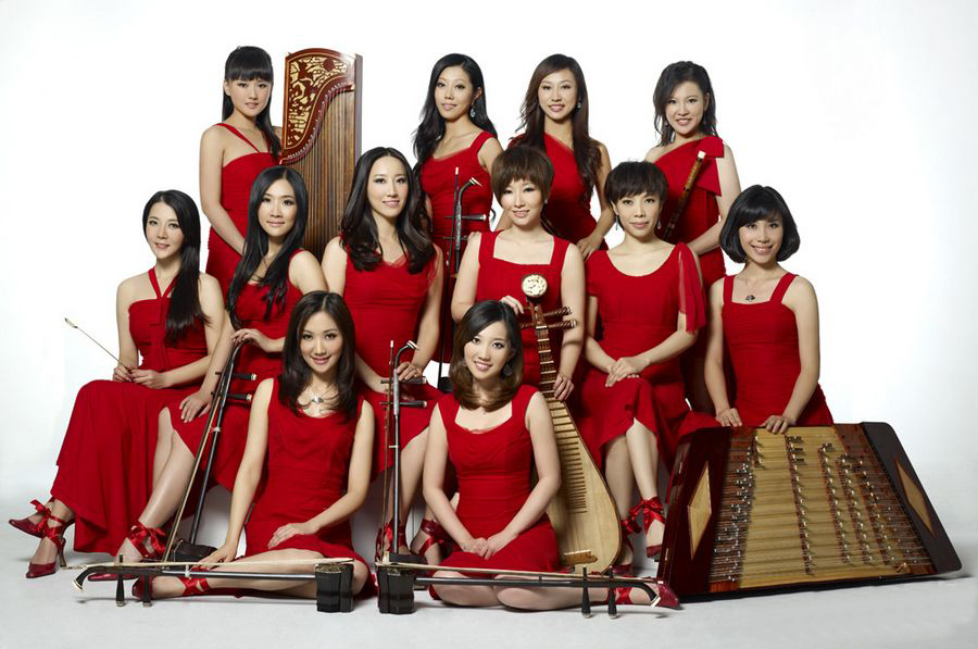 女子十二乐坊演奏的乐器分别是什么