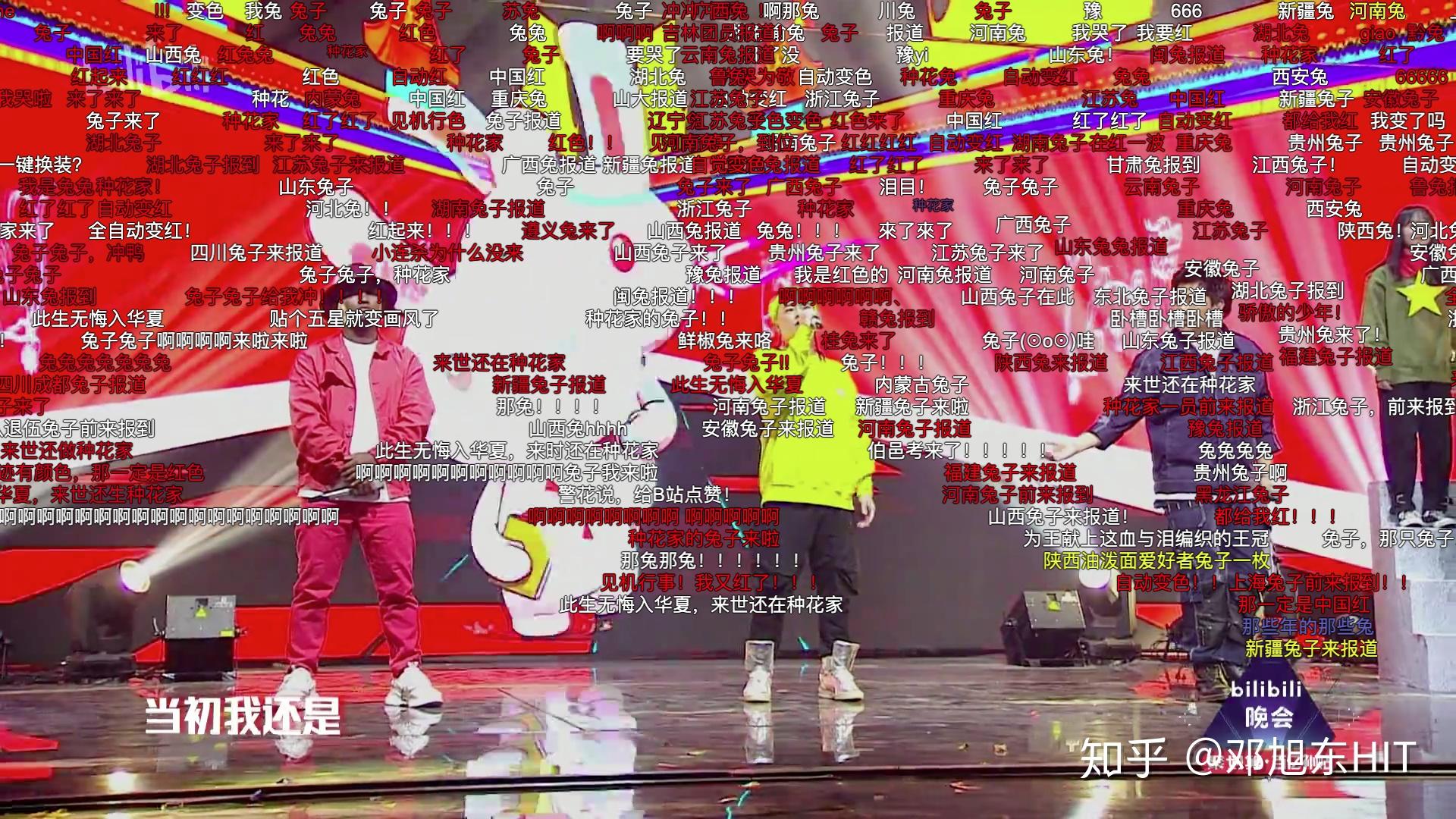 2020年b站跨年晚会弹幕内容分析