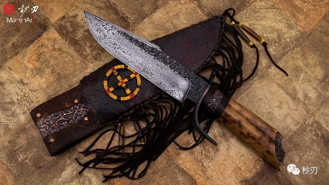 野味十足,造型张扬,原汁原味的印第安风情猎刀 - 知乎