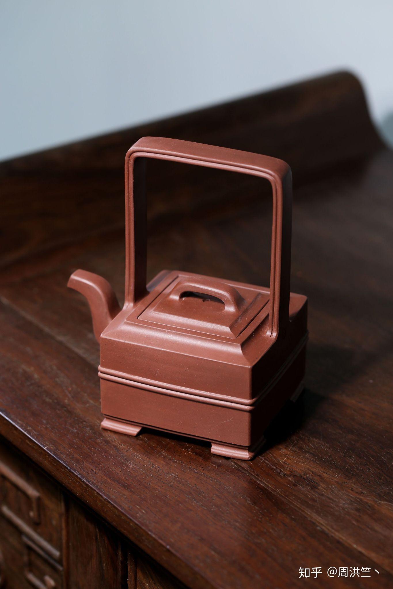 宜兴紫砂壶全手工方壶鉴赏