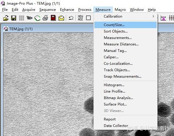 如何用Image Pro Plus统计分析粒径 - 知乎