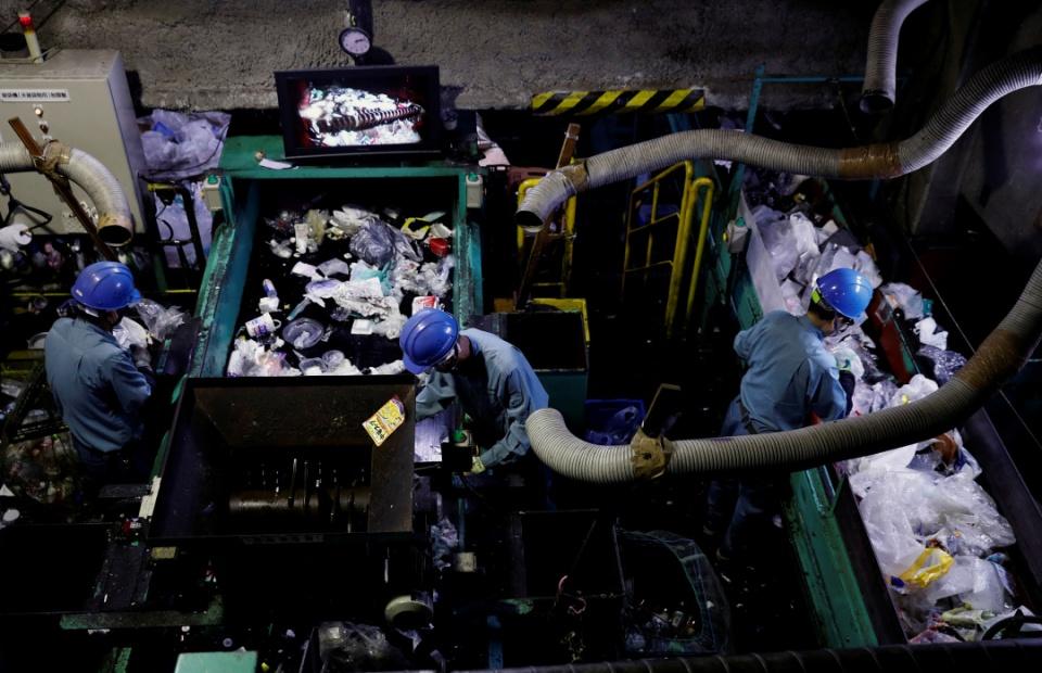 日本塑料垃圾多数焚烧