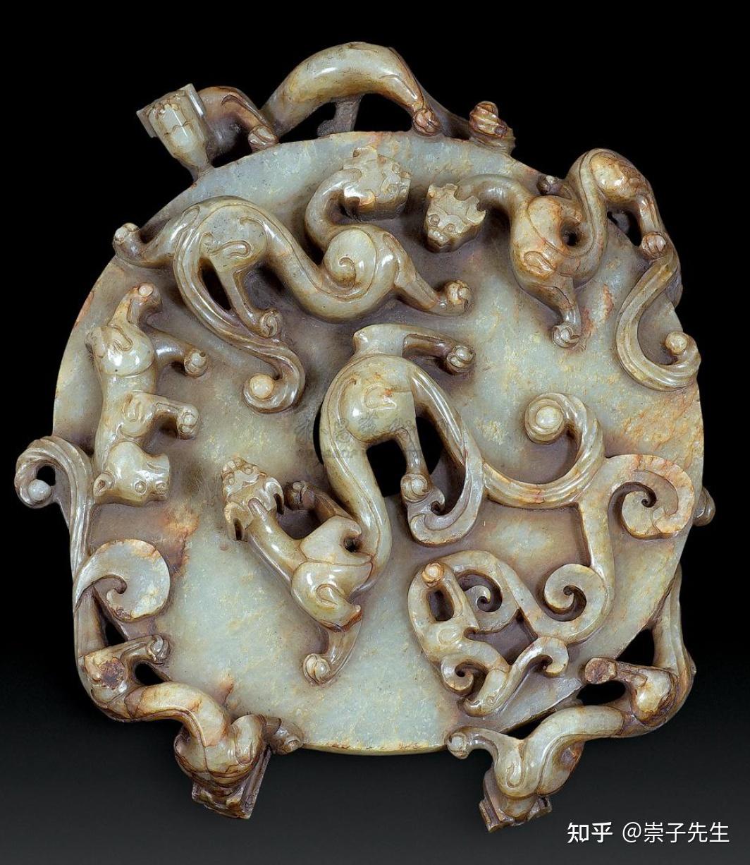 螭龙纹(虬龙独角,螭龙无角,应龙有翼)-中国祥瑞纹样 - 知乎