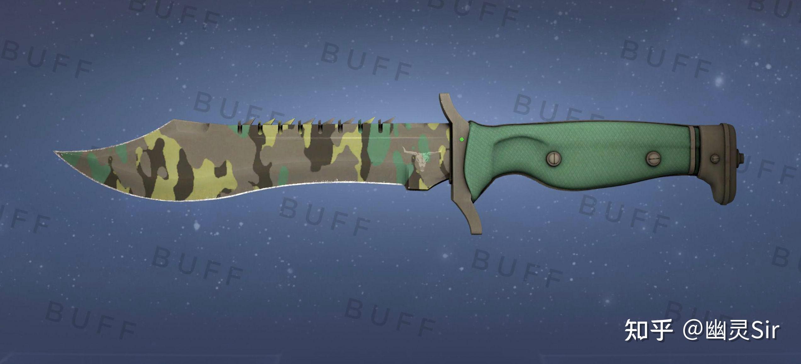 关于csgo中近战武器的小百科鲍依猎刀篇外加全皮肤解析