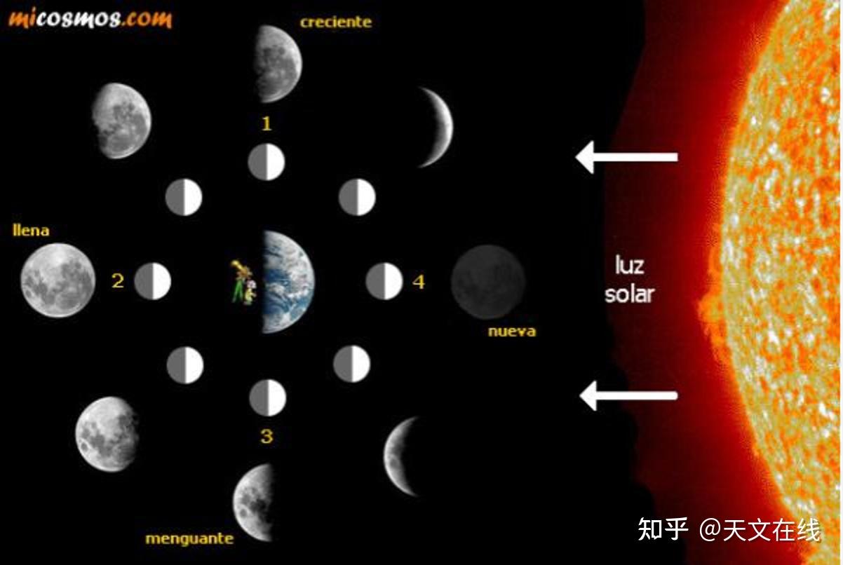为何我们会看到不同月相？这就是月有阴晴圆缺背后的秘密- 知乎