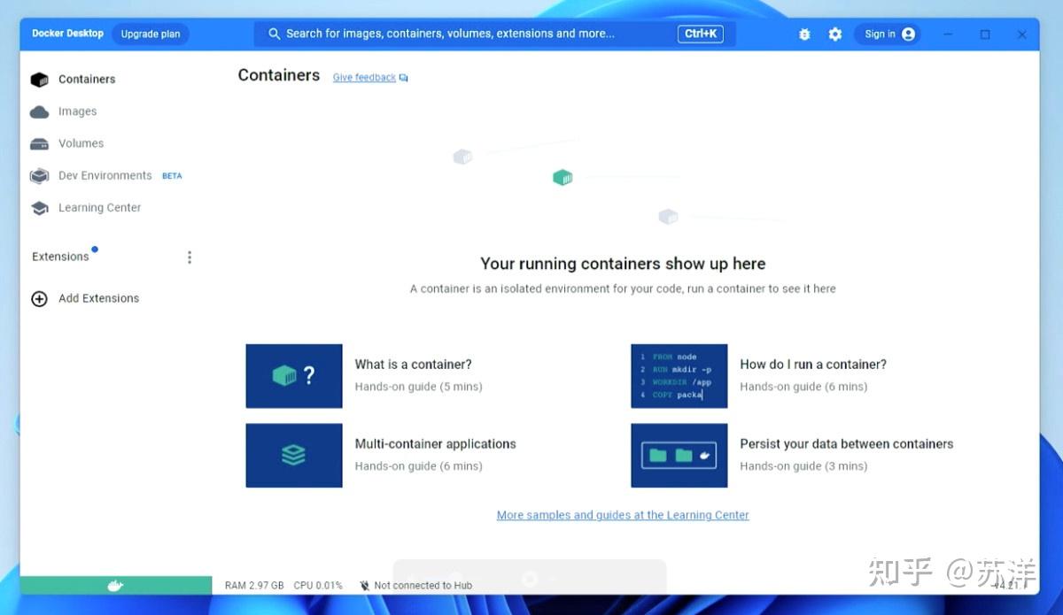  docker windows 