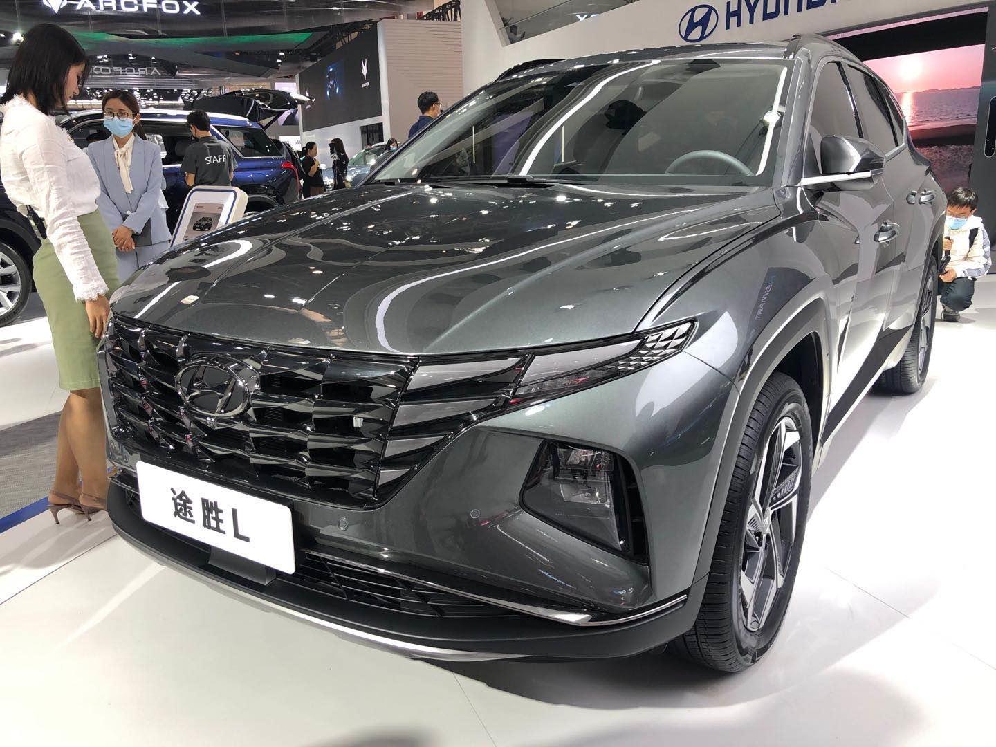 全新现代途胜l亮相:外观前卫