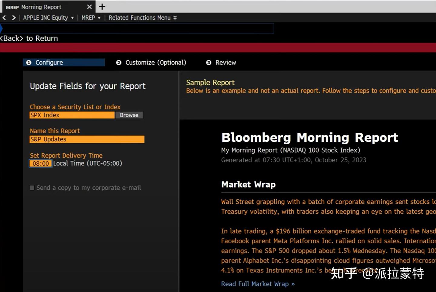 Bloomberg Rss Feed Bloomberg新闻与研究相关功能介绍Part1 - 知乎