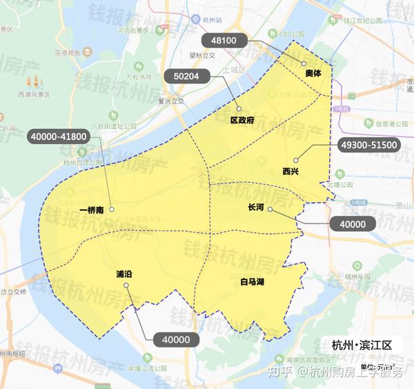 2023年杭州新十区新房限价地图出炉！进来看看你能买哪里？ - 知乎