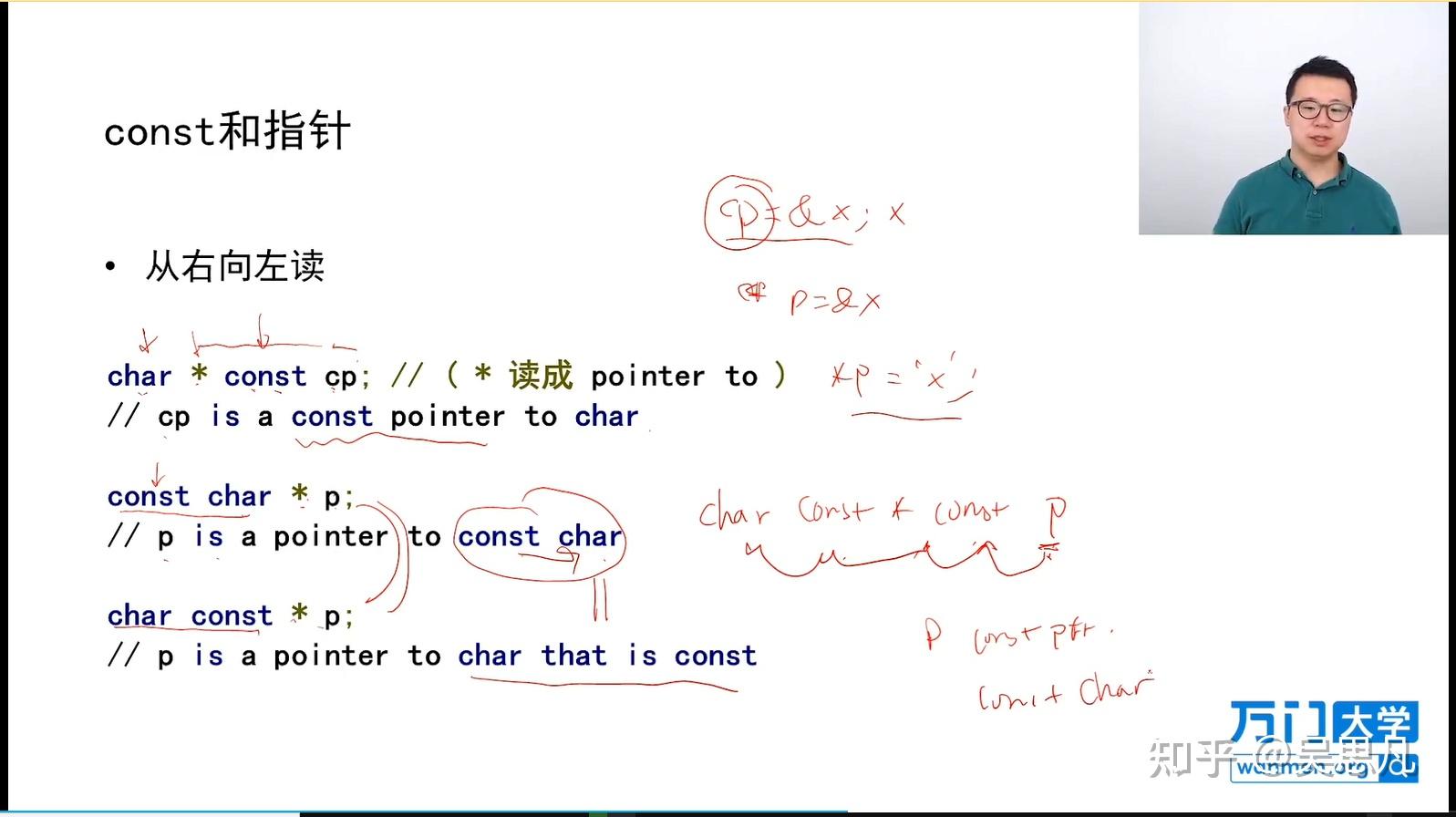 C++中的const 和指针 - 知乎