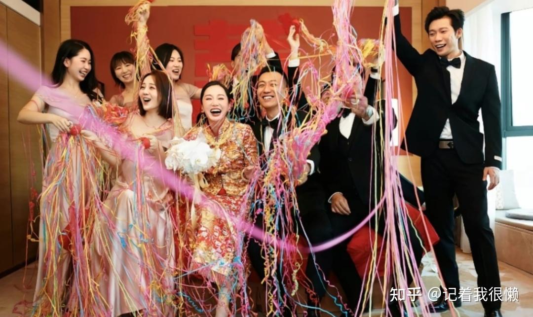 黄晓明,谭松韵等到场祝福,新娘貌美如花 - 知乎