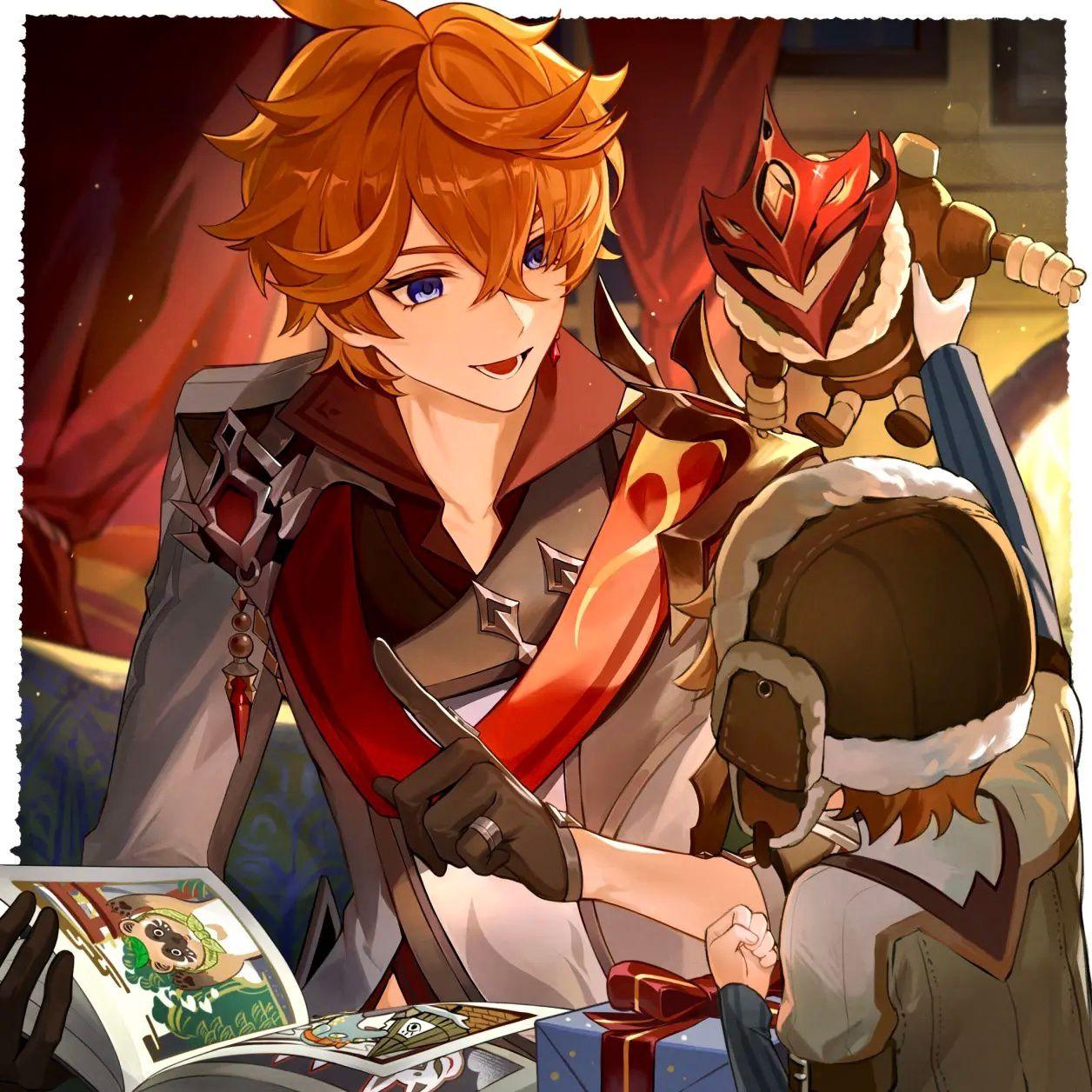 原神公子达达利亚图片壁纸