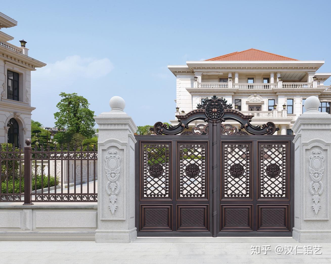 农村别墅大门的款式要不要这样挑