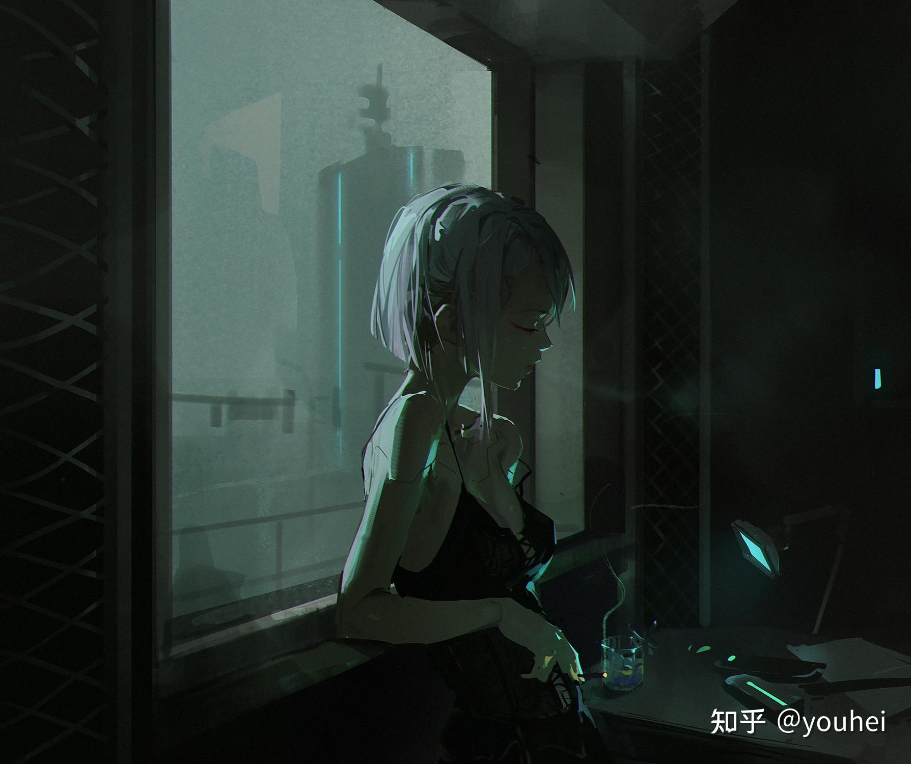 赛博朋克:行者边缘 露西超高分辨率壁纸分享 - 知乎