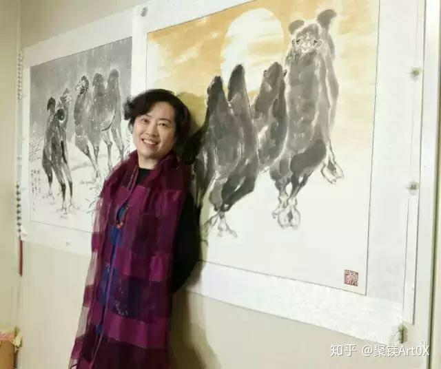 刘晓华,字天羽,号天羽阁主.当代人文女画家.北京生人,研究生学历.