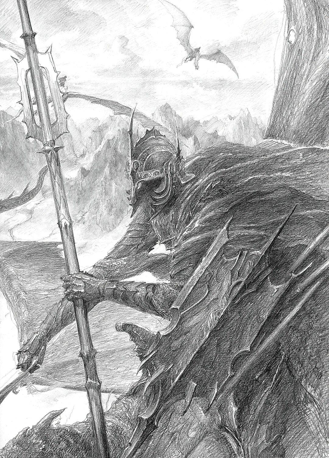 魔戒插画系列—艾伦·李 - 知乎