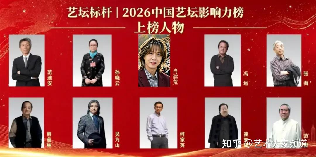 2026中国艺坛影响力榜·上榜人物 肖建荒