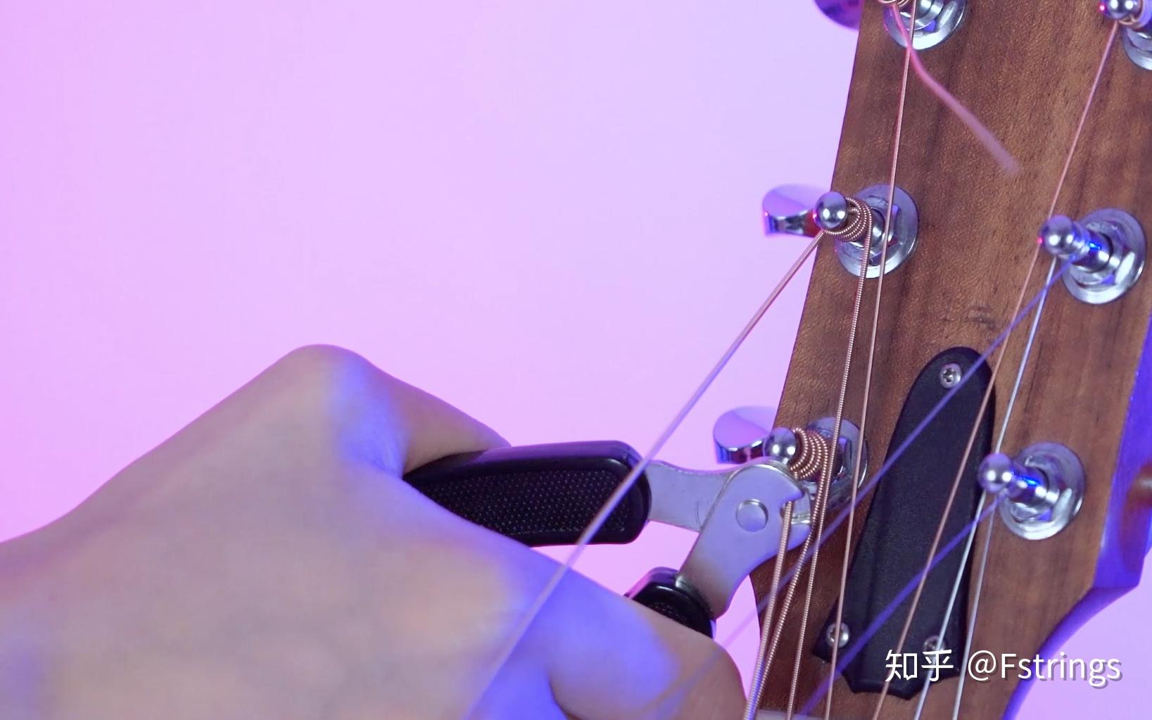 【吉他琴弦更换教程】这可能是史上最详细的吉他换弦调音教程~ - 知乎