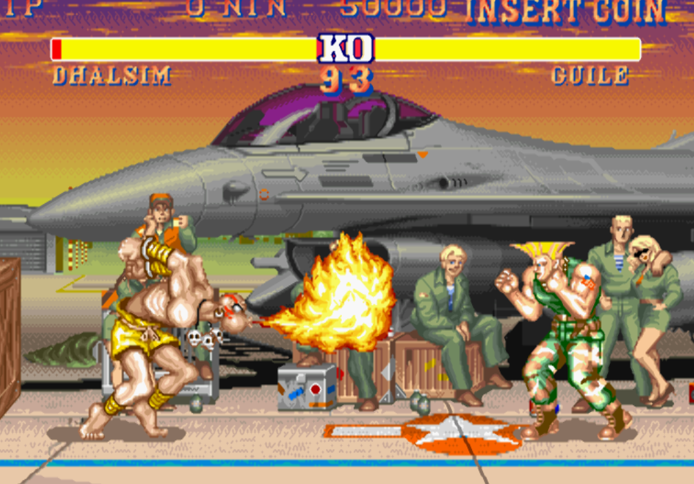 街机游戏中那些会喷火的主角,一发下去尸骨无存,敌兵敢怒不敢言