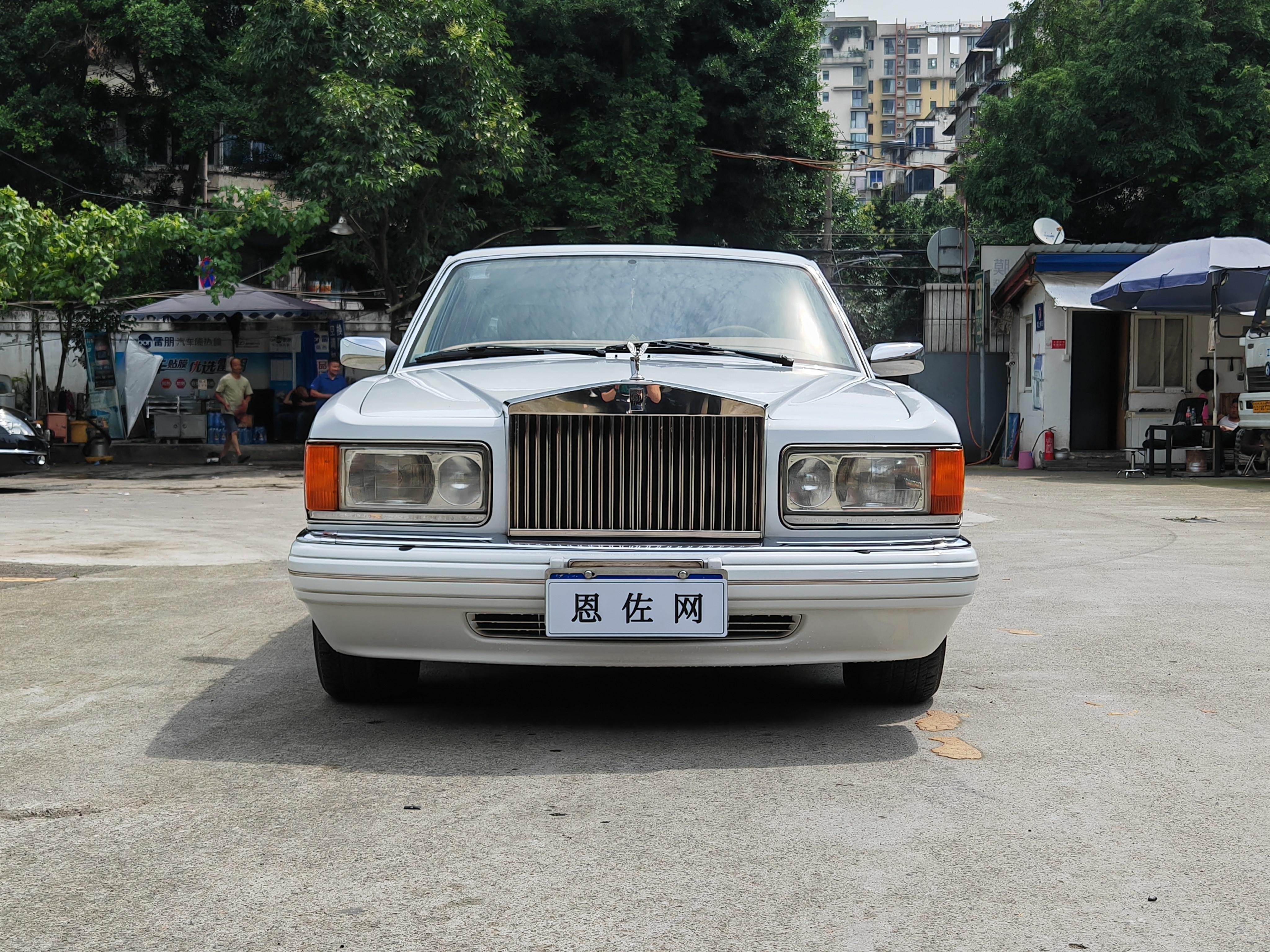 国内极其罕见,收藏级劳斯莱斯,1998年的银刺,车主现在要这个数