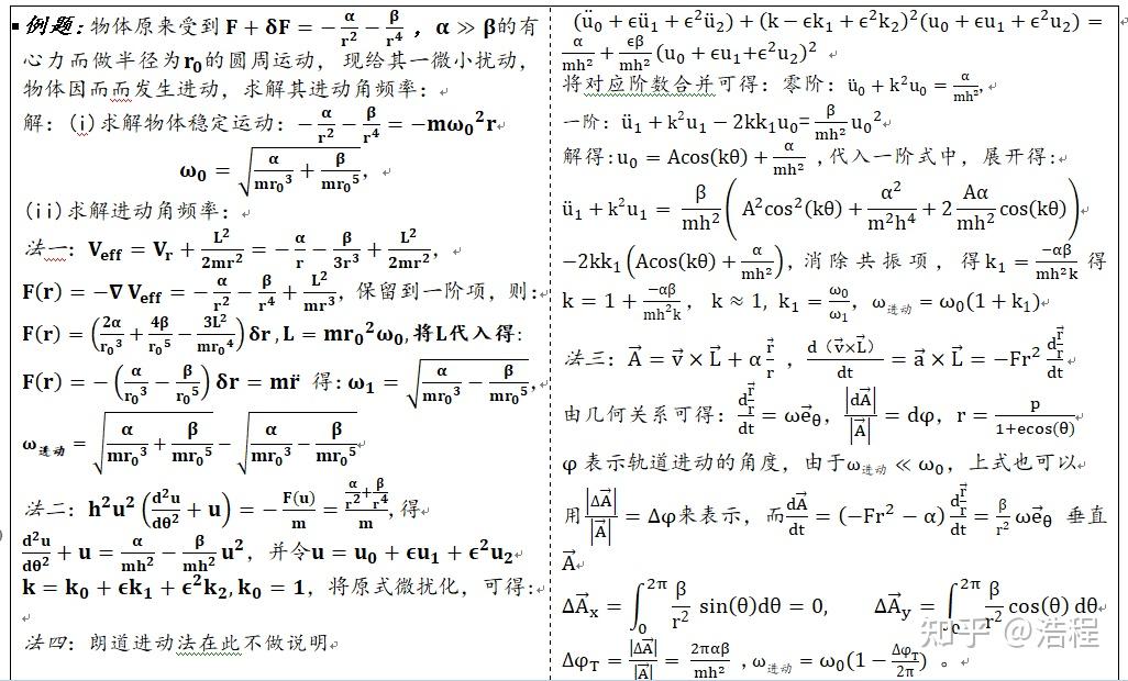 有心力场下的进动问题 - 知乎