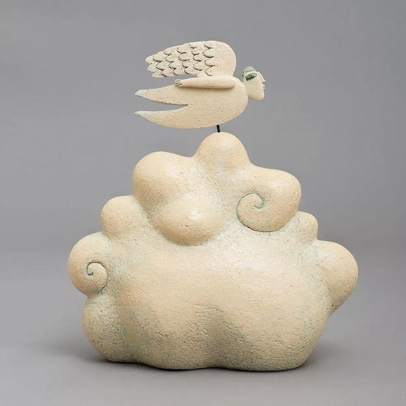 陶瓷雕塑丨古朴纯真还有一点故事性