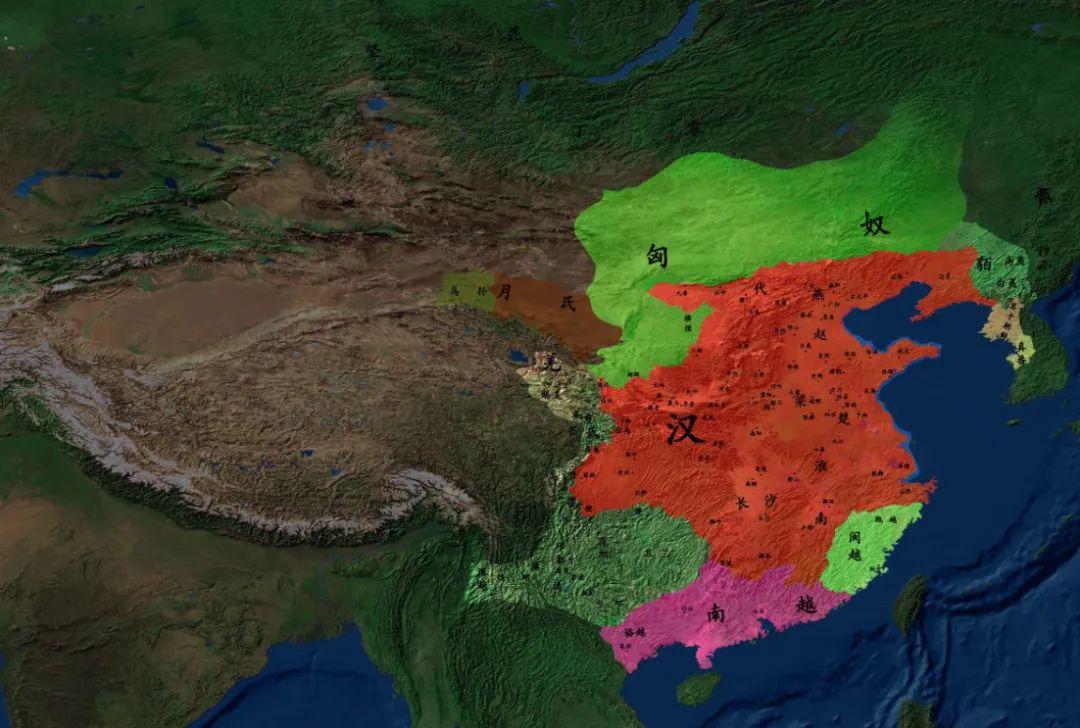 图文解读西汉王朝,高清地图可收藏 