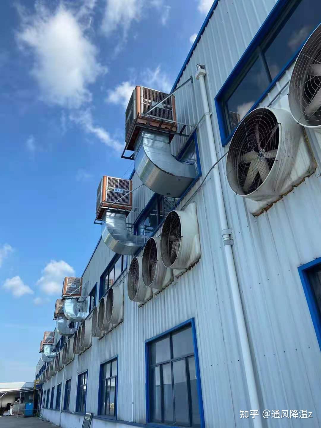 工厂车间通风设备工业排气扇怎么样负压风机的特点是什么