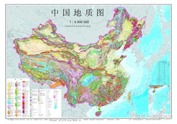 如何让一张中国地质图变的有腔调