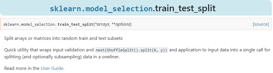 sklearn函数:train_test_split(分割训练集和测试集) - 知乎
