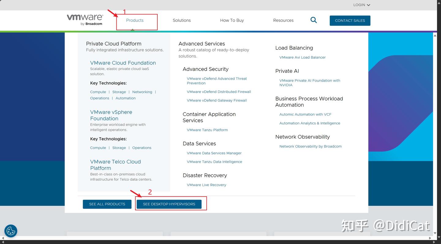VMware官方下载(需要注册登录账号) - 知乎