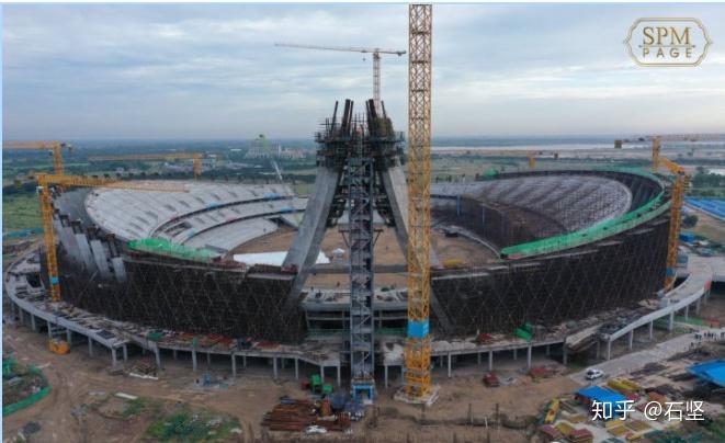 柬埔寨国家体育场拔地而起,中企搭建中柬"友谊之船"! - 知乎