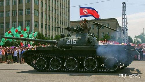 t-54/55中型坦克換裝14.5毫米防空機槍