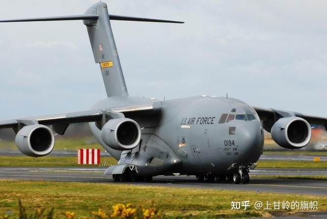 今日武器裝備分享美國c17環球霸王運輸機