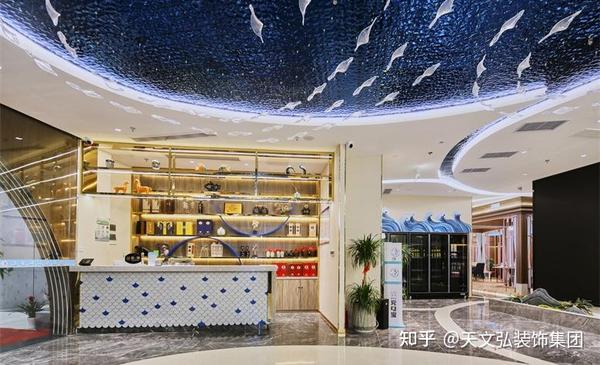 海鲜餐厅设计案例 | 一个深邃灵动的海底世界 - 知乎