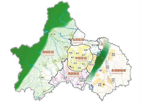 《成都市城市總體規劃》(2016-2035)開始徵集意見,成都以後長這樣!