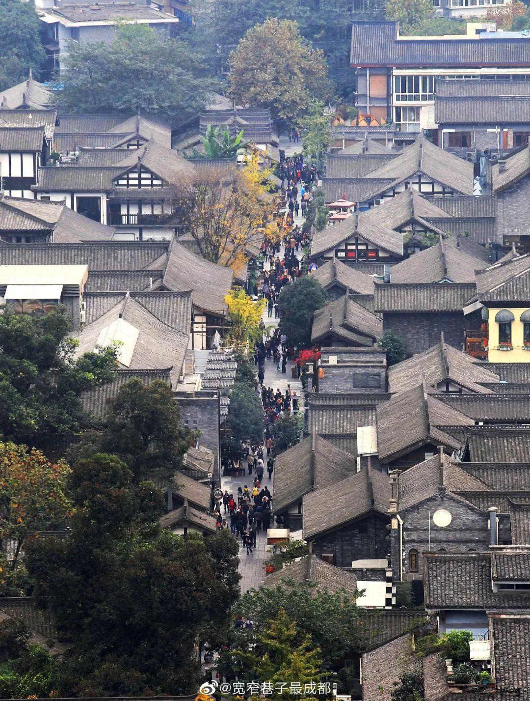 时光的韵味这个成都遗留下来的较成规模的清代古街古坊实际上由宽巷子