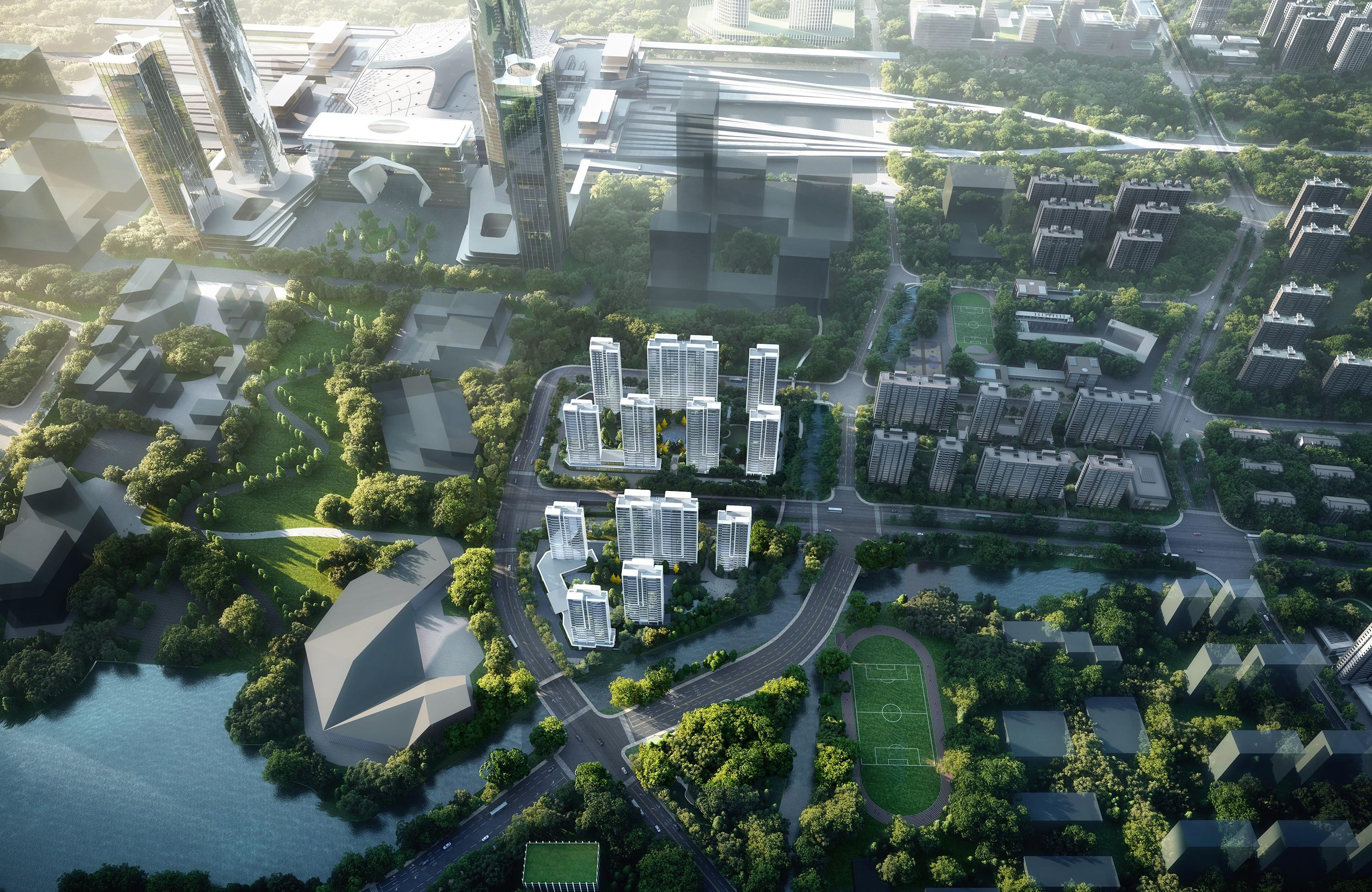 杭州云城云门未来社区住宅项目方案出炉这地段简直无敌盘它