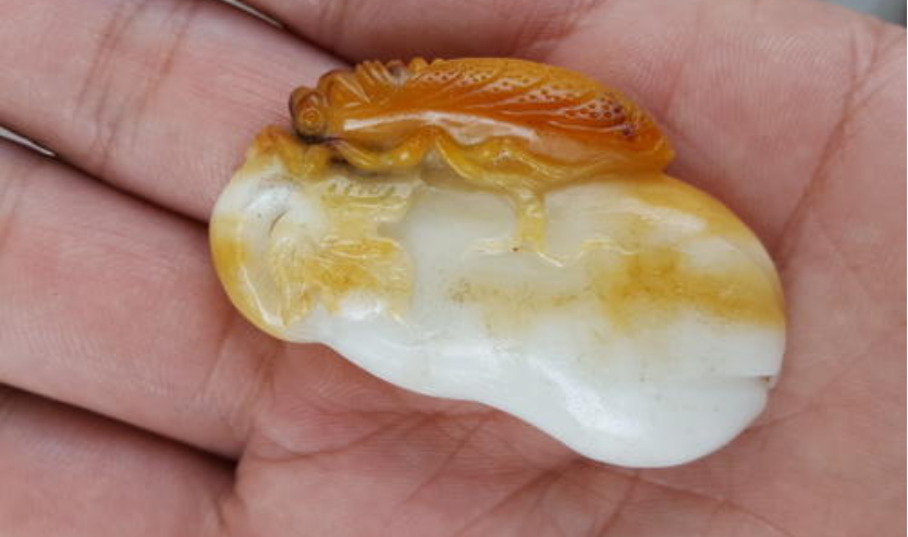 唐河彩玉是什么冒充黄沁籽料的唐河彩玉