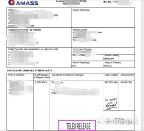 正本提单，电放提单，SeaWayBill，国际海运的几种放货方式，你了解吗？ - 知乎