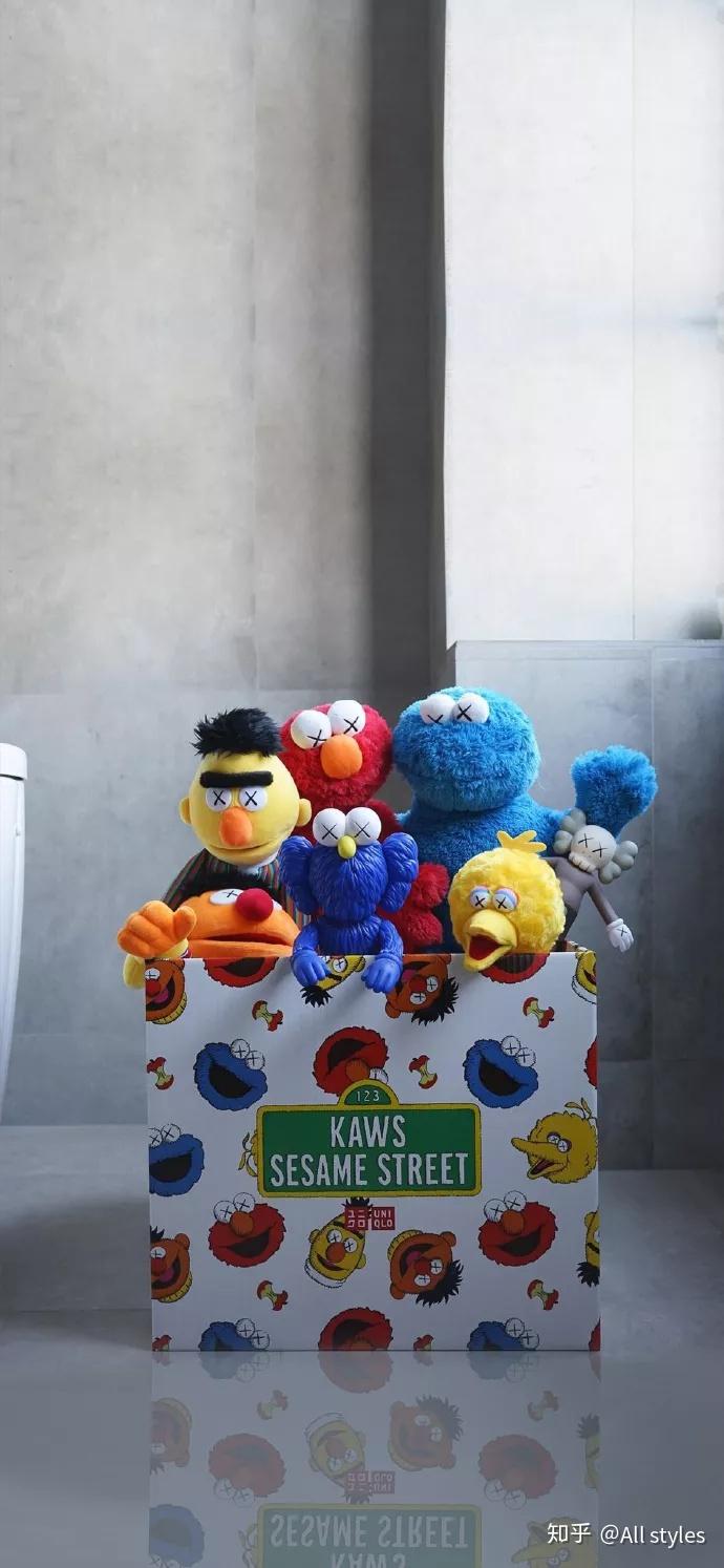 潮牌壁纸kaws芝麻街676767精选潮流壁纸