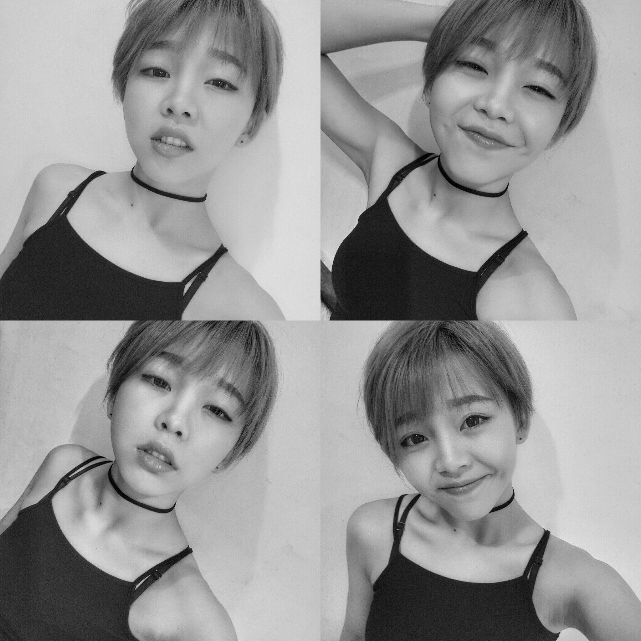 长发到短发的历程泡面少女74丸子姐姐