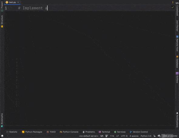 CodeGeeX for Jetbrains IDEs正式上线！ - 知乎