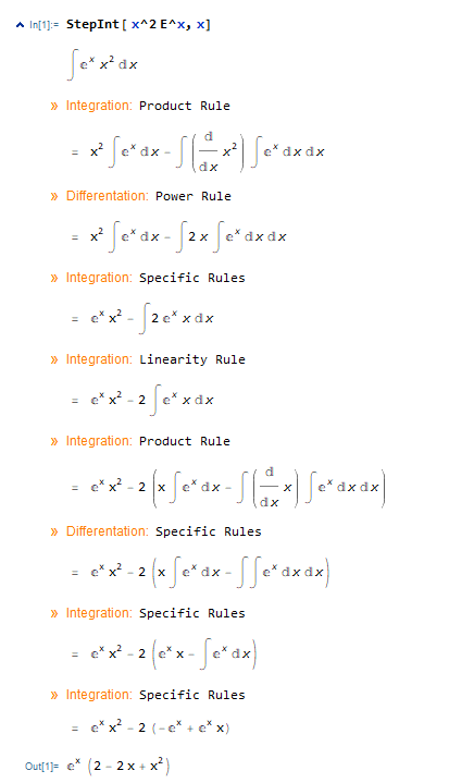 为什么 Mathematica 不能显示积分过程，即使它能算出最终结果？