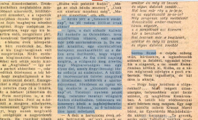 （塞莱什于 1968 年接受杂志记者采访时，回答关于作品曾因自己抨击法西斯主义而被封禁的问题）