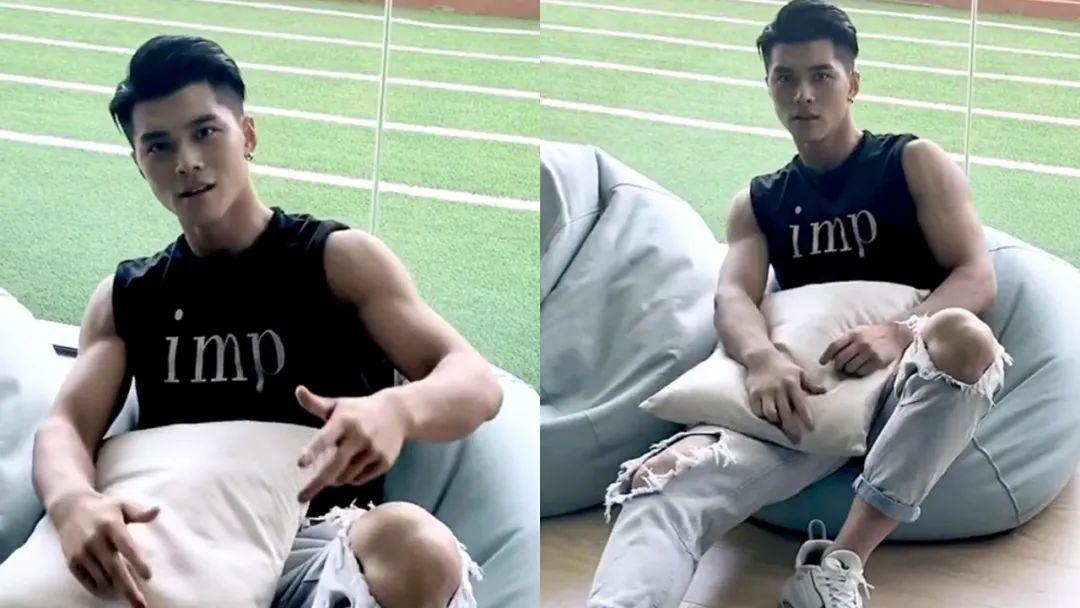 他就是在2020年musclemania亚洲邀请赛比赛现场帅出圈的型男陈威.