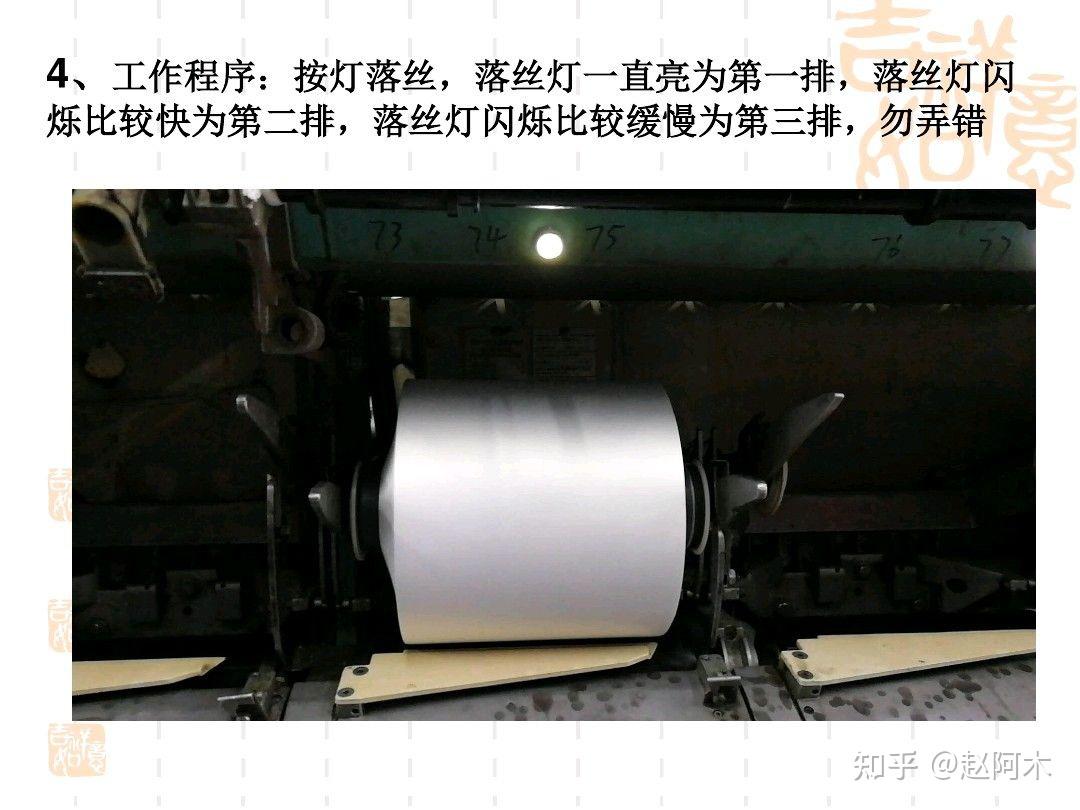 加弹机落丝操作流程