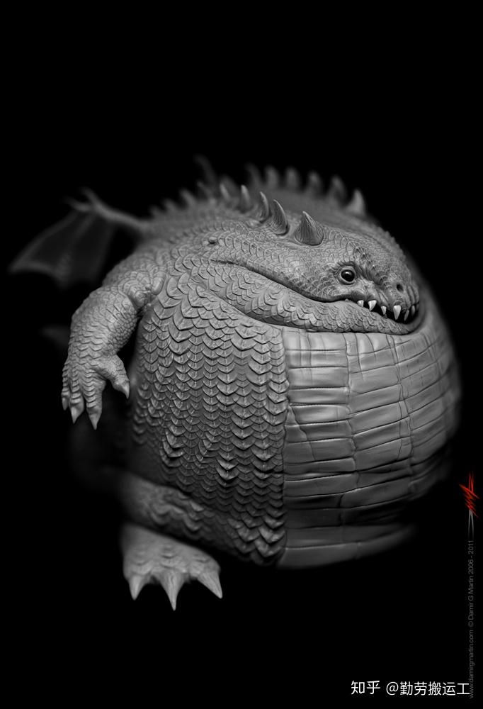 alpha 龙鳞笔刷分享 - 知乎